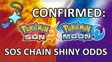 sos chaining shiny odds ultra sun|Shiny Chaining Guide .